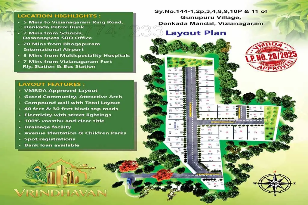 vrindhavan layout available plots